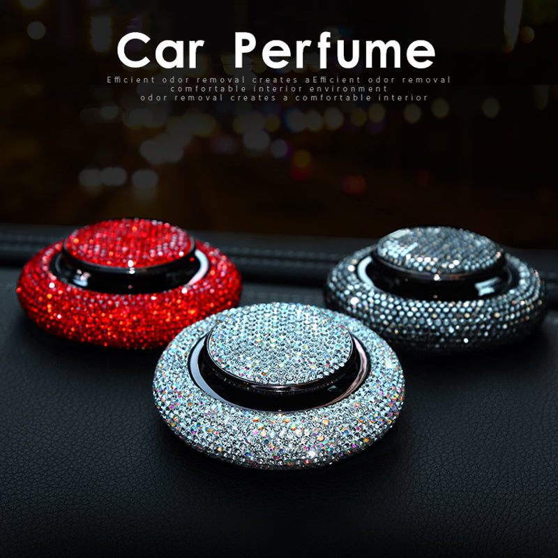 Porte-parfum voiture design OVNI avec strass – photo 1