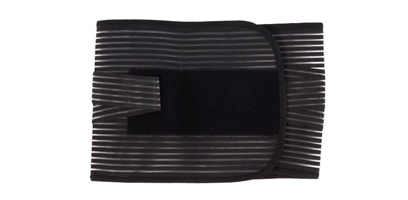Breathable Sports Waist Belt – black
