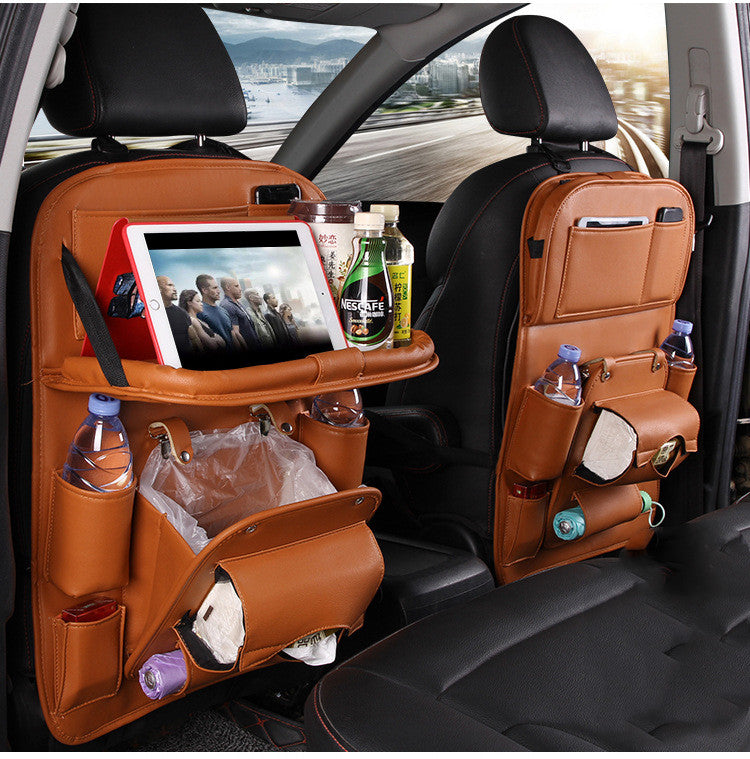 Faux Leather Car Seat Organizer – photo 3