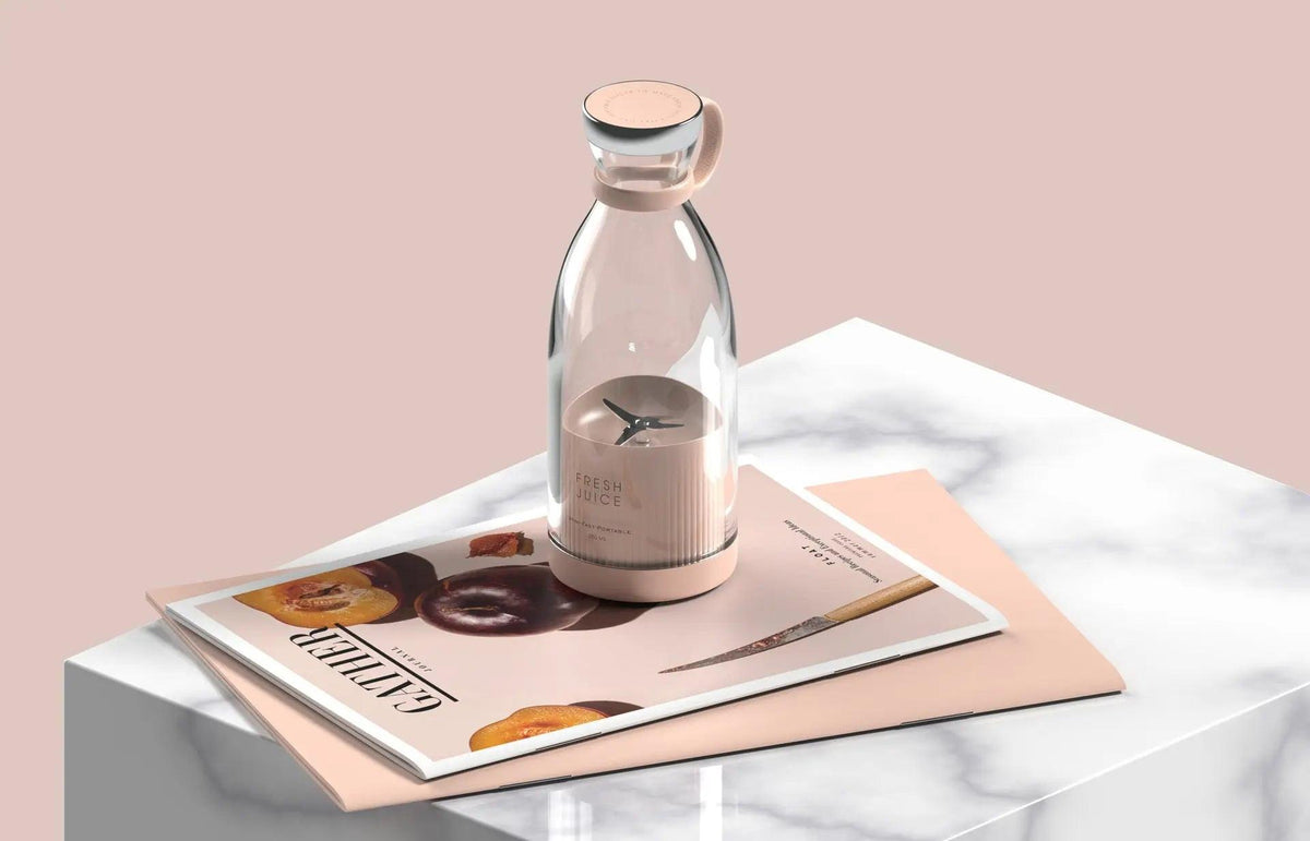 Blender portable 350 ml rechargeable USB – rose
