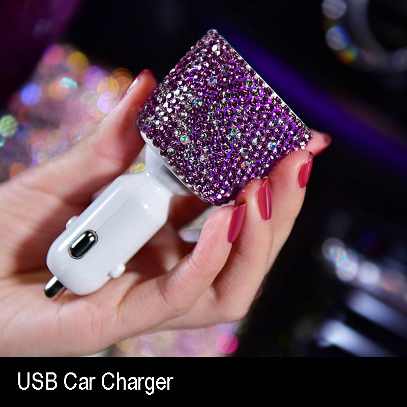 Désodorisant auto en cristal aromathérapie – modèle G
