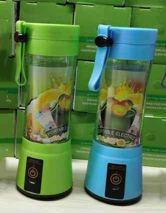 Mini blender portable USB rechargeable – lot E, 6 lames