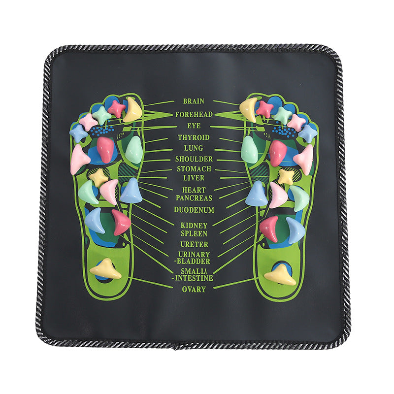 Tapis de massage plantaire effet pavés 35 × 35 cm – photo 5