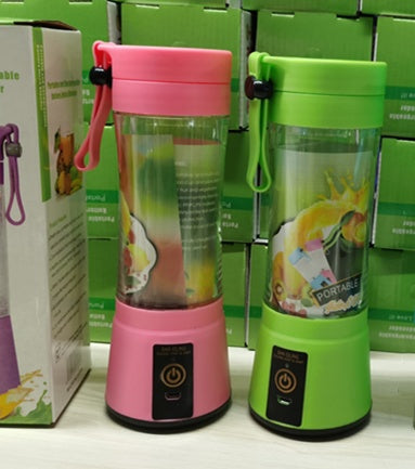 Mini blender portable USB rechargeable – lot D, 6 lames