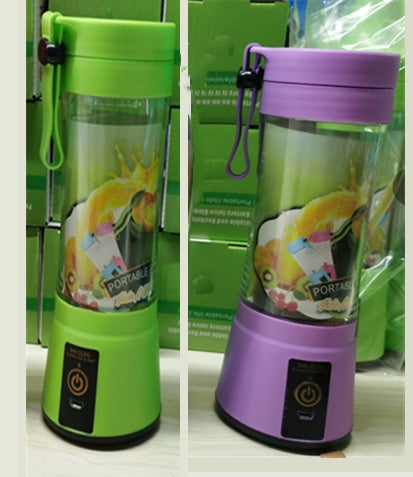 Mini blender portable USB rechargeable – lot C, 6 lames
