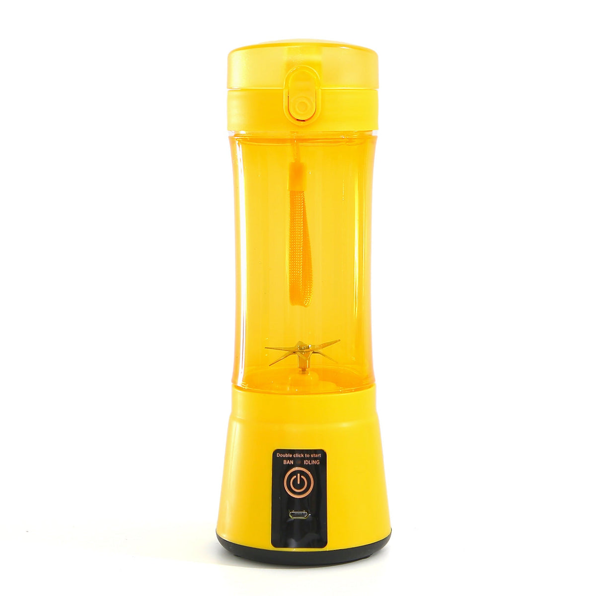Presse-fruits portable sans fil USB – jaune