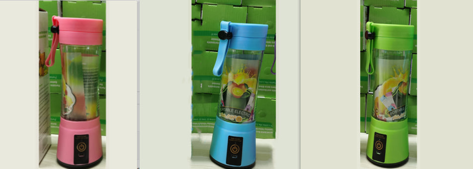 Mini blender portable USB rechargeable – lot 1, 6 lames