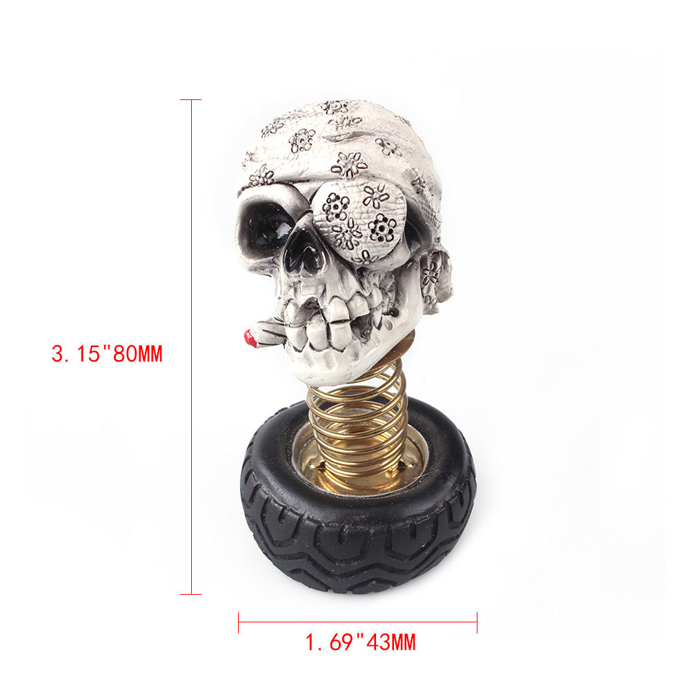 Wackelkopf-Totenkopf fürs Armaturenbrett – Bild 4