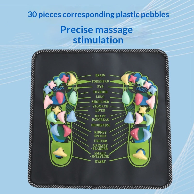 Cobblestone Foot Massage Mat 35 × 35 cm – photo 2