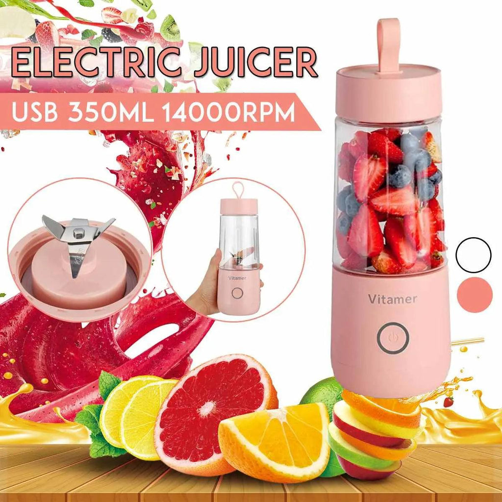 Bouteille blender portable 350 ml USB – photo 1