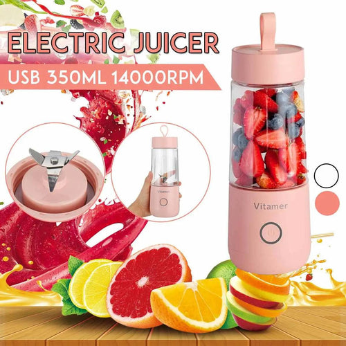 Bouteille blender portable 350 ml USB – photo 1