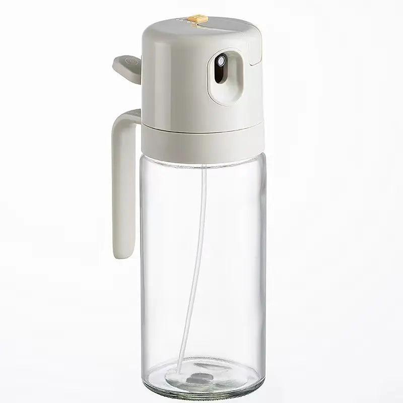 2-in-1 Glass Oil Sprayer and Pourer – 550 ml warm grey, 1 piece
